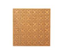 Casse-tête en bois avec plateau fractal - Puzzle portable et rigide avec logique irrégulière - Puzzle d'esprit, labyrinthe de pensée inversée, jeu de défi de voyage (style C)