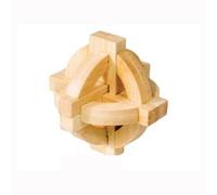 Casse-Tête En Bois Bamboo : Double Disque