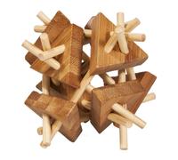 Casse-tête en bois Bamboo : Triangle