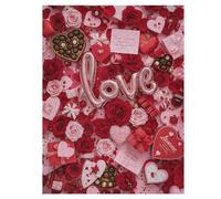 Casse-tête en bois de 35/70/120/200/300/500/1000 pièces pour adultes - Casse-tête vertical en forme de cœurs de Saint-Valentin - Bois de peuplier de qualité supérieure avec séparation pour lettres