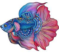 Casse-tête en bois Eureka Arc-en-ciel Poisson