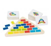 Goki - 2041699 - Puzzle en Bois - Segment Triangle - 10 Pièces