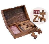 Casse Tete En Bois Pentomino Double - 2 Joueurs, 60 Cartes, Des 7 Ans