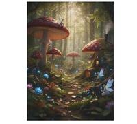 Casse-tête en bois pour adultes - 35/70/120/200/300/500/1000 pièces - Puzzle vertical en bois de peuplier de qualité supérieure avec séparation pour lettres - Imprimé UV - Décoration murale à faire