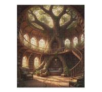 Casse-tête en bois pour adultes - 35/70/120/200/300/500/1000 pièces - Puzzle vertical en bois de peuplier de qualité supérieure avec séparation pour lettres - Impression UV - Décoration murale et