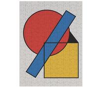 Casse-tête en bois pour adultes - 35/70/120/200/300/500/1000 pièces - Puzzle vertical en bois de peuplier de qualité supérieure avec séparation de lettres - Imprimé UV - Décoration murale à faire