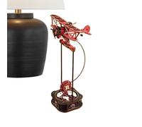 Casse-Tête en Bois pour Adultes | Équilibre en Bois Créatif 3D | Puzzle D'Équilibre Pêcheur Et Avion Jouet,pour Salon Salle d'étude Plan de Travail Étagère Bureau École