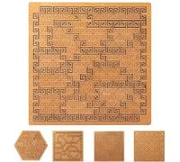 Casse-tête en bois pour adultes, forme irrégulière sans image, plateau de pensée inversée, cadeau ultime (A)