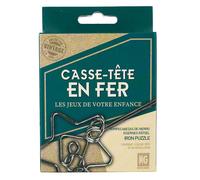 Casse-tête en fer - Mister Gadget - Jeu de réflexion - Amusant - Stimule l'esprit - Défi captivant