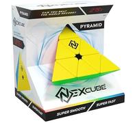 Casse-tête - GOLIATH - Nexcube Pyramid - Forme Triangle - Défi de Rapidité - Design Arrondi