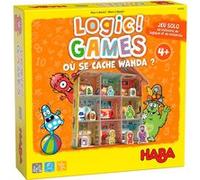 HABA – Jeu de logique Logic! GAMES «Où se cache Wanda ?» – 60 casse-têtes – 4 ans et +