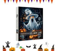 Casse-Tête Halloween - Puzzle pour Adultes,Fantôme Festif Gothique Jeu Jouet Cadeau Collection Sol pour Famille Adultes Fête Hommes Femmes