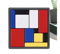 Casse-tête - Jeu de développement de la pensée logique, 88 tâches difficiles, jouet éducatif, stimule la pensée critique avec des blocs de puzzle pratiques | Parfait pour les, les adultes, l'é