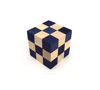 Casse-tête le cube serpent m bleu