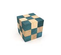 Casse-tête le cube serpent m turquoise