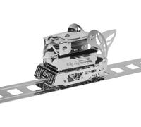 Casse-tête mécanique 3D, train à poules, machine à remonter le temps, métal
