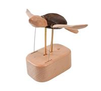 Casse-tête mécanique en bois 3D tortue de mer | Puzzle mécanique dynamique créature marine, palmes mobiles pour soulager le stress, décoration de bureau amusante pour