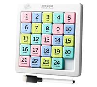 Casse-Tête Numérique Glissant - Jeu Éducatif Précoce | Puzzle Magnétique Glissant 6x6 pour Cerveau, Logique, Formation, Salle de Classe, Maternelle et Apprentissage Préscolaire
