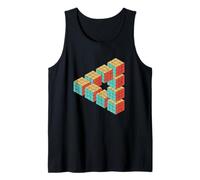 Casse-tête Penrose Triangle Speed Cubing Vintage Débardeur