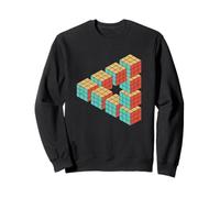 Casse-tête Penrose Triangle Speed Cubing Vintage Sweatshirt