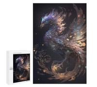 Casse-tête pour Adolescents 1000 PCS Enchanted Phoenix Artwork Casse-tête pour Adultes, Jeu De Réflexion, Décoration Intérieure, Cadeaux Anti-Stress 1000 PCS