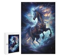 Casse-tête pour Adolescents 1000 PCS Magic Space Horse Casse-tête pour Adultes, Jeu De Réflexion, Décoration Intérieure, Cadeaux Anti-Stress 1000 PCS