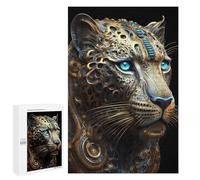 Casse-tête pour Adolescents 1000 PCS Mystical Cosmic Leopard Casse-tête pour Adultes, Jeu De Réflexion, Décoration Intérieure, Cadeaux Anti-Stress 1000 PCS