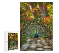 Casse-tête pour Adolescents 1000 PCS Peacocks Garden Glory Casse-tête pour Adultes, Jeu De Réflexion, Décoration Intérieure, Cadeaux Anti-Stress 1000 PCS