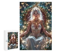 Casse-tête pour Adolescents 1000 PCS Starlight Queen Casse-têtes pour Adultes, Jeu De Réflexion, Anti-Stress, Cadeau d'anniversaire Original 1000 PCS