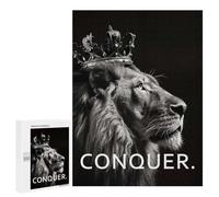 Casse-tête pour Adolescents 500 PCS Conquer The World Casse-tête pour Adultes, Jeu De Réflexion, Décoration Intérieure, Cadeaux Anti-Stress 500 PCS