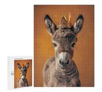 Casse-tête pour Adolescents 500 PCS Donkey King Casse-tête pour Adultes, Jeu De Réflexion, Décoration Intérieure, Cadeaux Anti-Stress 500 PCS