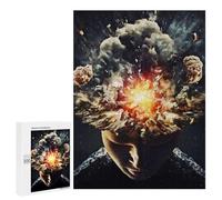 Casse-tête pour Adolescents 500 PCS Mindset is Everything Casse-têtes pour Adultes, Jeu De Réflexion, Anti-Stress, Cadeau d'anniversaire Original 500 PCS