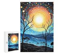 Casse-tête pour Adultes 1000 PCS Colorful Magic Casse-tête pour Adultes, Jeu De Réflexion Difficile, Idéal comme Cadeau 1000 PCS