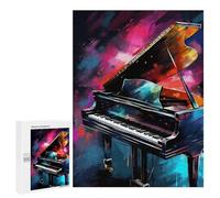 Casse-tête pour Adultes 500 PCS Piano Artwork Casse-tête pour Adultes, Jeu De Réflexion Difficile, Idéal comme Cadeau 500 PCS