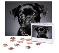 Casse-tête pour adultes de 500 pièces personnalisées avec sac de rangement pour décoration d'intérieur, famille, mariage