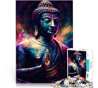 Casse-tête pour Bouddha à côté du Lotus Puzzle pour Adolescents 1000 pièces 50x75cm Renforcer l'amour Entre Les Couples pour Les Personnes de 14 Ans et Plus