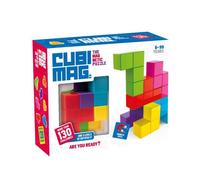 Lúdilo – Jeu éducatif Cubimag (Puzzle 3D magnétique) – Enfants 6–9 ans – Assorti