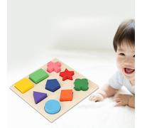 Casse-tête pour tout-petits, bloc de construction Jouets éducatifs préscolaires pour garçons et filles Construire des jouets pour enfants en bas âge