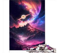 Casse-tête | Puzzles Jeu de Puzzle 1000 pièces Dawn_of_Black_Hole Carton 100% recyclé pour Adultes et Enfants de 14 Ans et Plus Défi éducatif 1000 pièces (26 x 38 cm)