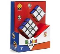 Casse-tête Rubik's Cube Coffret Duo 3x3 et 2x2 Multicolore E