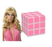 Casse-tête - Rubik's - Cube magique rose - Pour enfants - 1 joueur ou plus - À partir de 8 ans