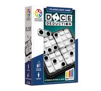 Smart Games Casse-tête Dice-Deduction – 60 défis – Compact 24 x 17 x 4,5 cm – Multicolore