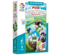 Smart Games – Casse-tête Pose moutons – 60 défis – Solo – Multicolore