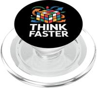 Casse-tête Think Faster Puzzle Cube Logic PopSockets PopGrip pour MagSafe