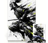 Casse-tête Traditionnel Samurai Strike pour Adultes, 1000 pièces, Esprit analytique, Loisirs, évasion, Assemblage serré, Cadeau saisonnier (38x52cm)