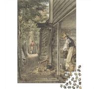 Casse-tête William Henry Hunt Adulte 1000 Pièces, Puzzle Impossible Art, Puzzles en Bois Museums Classique Kit Bricolage Jouet en Bois Cadeau Unique Décor À La Maison