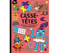 Casse-têtes 9+ - Collectif - Le Ballon Eds - broché - Livre-jeu
