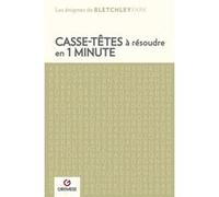 Casse-têtes à résoudre en 1 minute Collectif (Auteur)