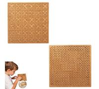 Casse-têtes Fractals, Puzzle en Bois avec Cadre, Un véritable Casse-tête ! | Puzzle Labyrinthe irrégulier Unique for Adultes | Défi créatif de pensée inversée et énigme(Style G)