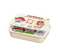 Casse-Têtes Magnétiques pour - Jeu De Table en Bois Magnétique avec Boîte De Rangement | Jouet Interactif Parent-Enfant pour 3 4 5 6 Ans | Filles Garçons